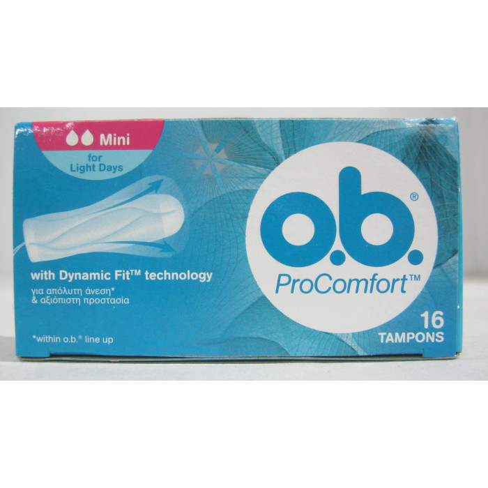 O.b.tampon Comfort Pro 16Db Mini