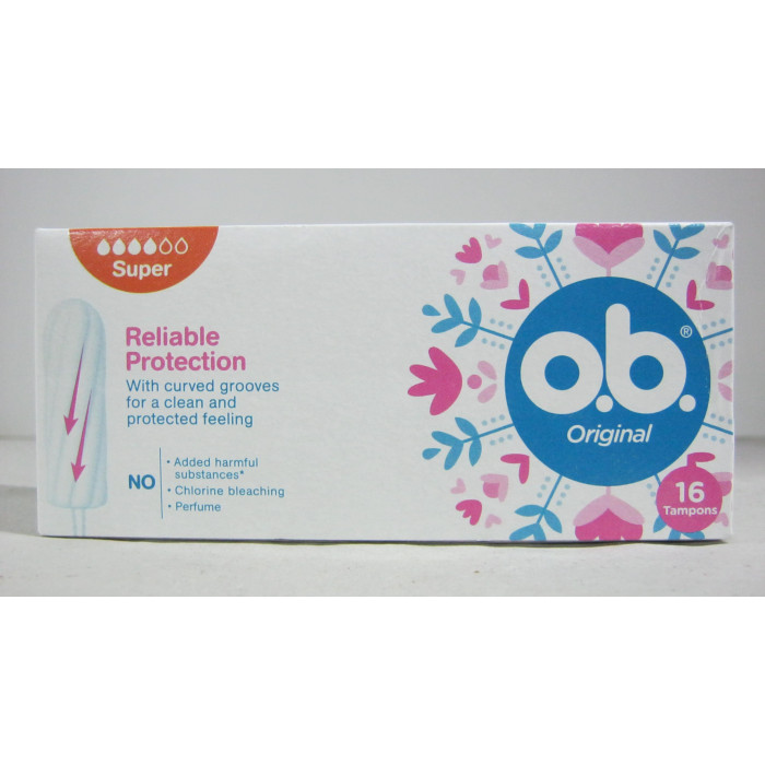 O.b.tampon Original 16Db Super Protection