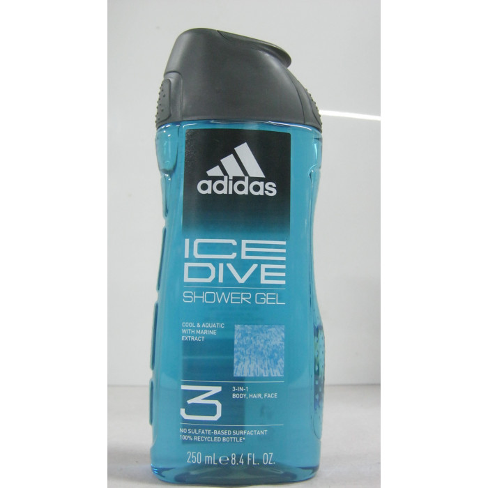Adidas 250Ml Tusfürdő Ice Dive