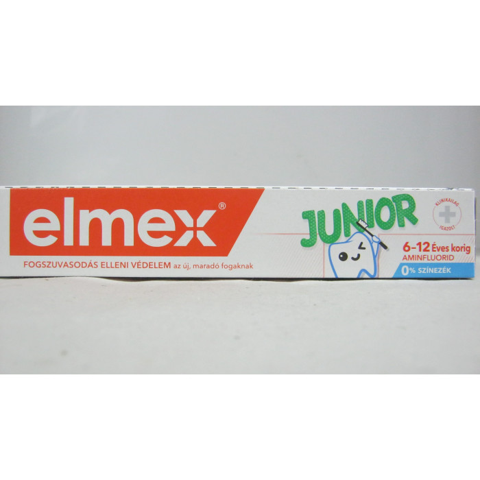 Elmex 75Ml Fogkrém Junior 6-12Éves
