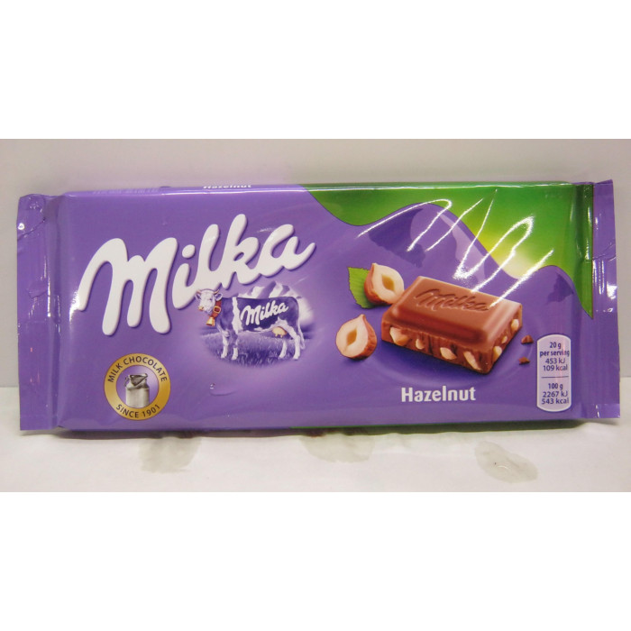 Milka 100G Törtmogyoró Hazelnut