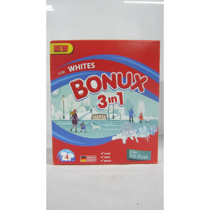 Bonux 300G 3M.3In1 White Ice Fresh
