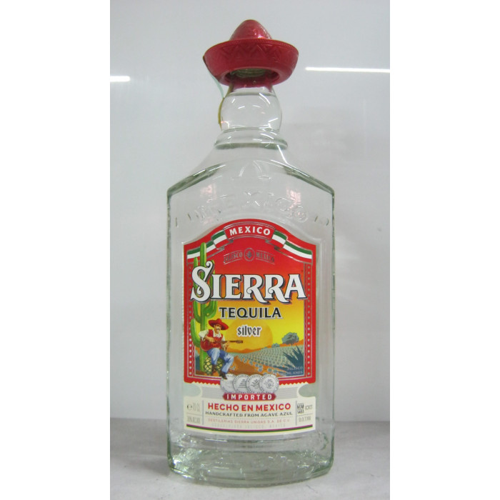 Tequila 0.7L Sierra Silver Mexico
