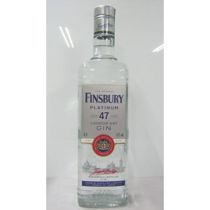 Gin 0.7L Finsbury Platinum London Dry