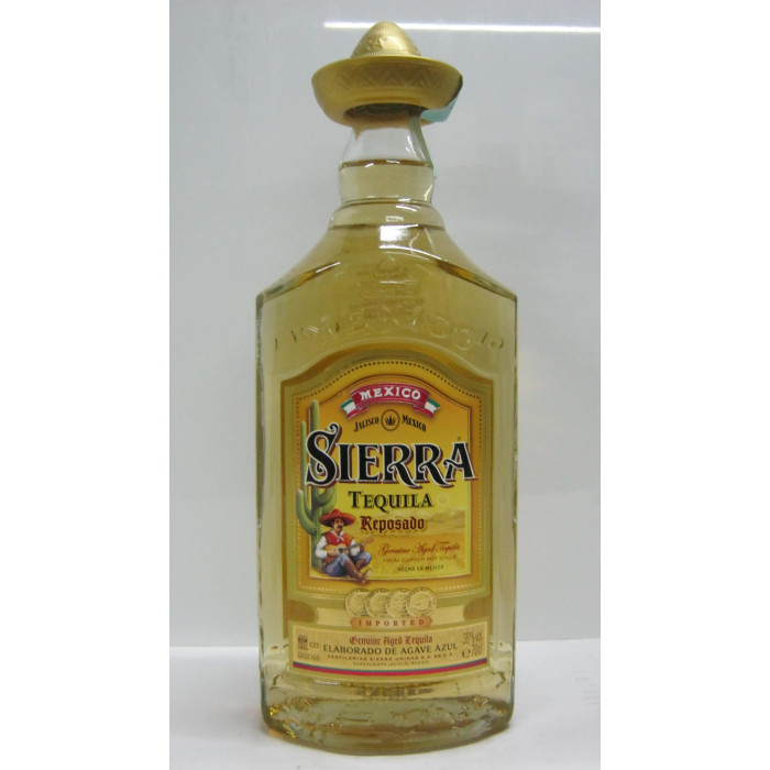 Tequila 0.75L Reposado Sierra Mexico Gold