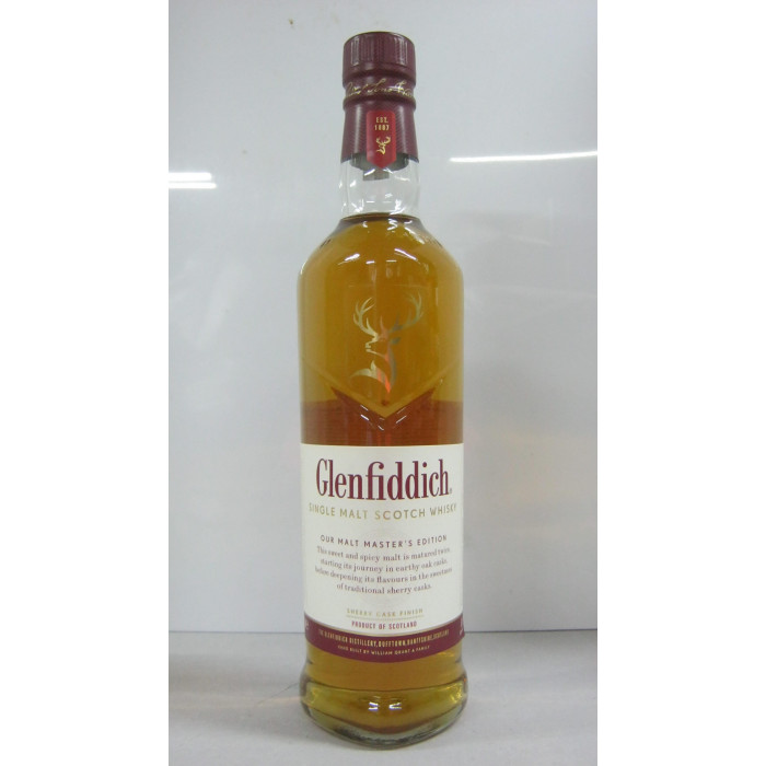 Glenfiddich 0.7L Single Malt Masters Whisky