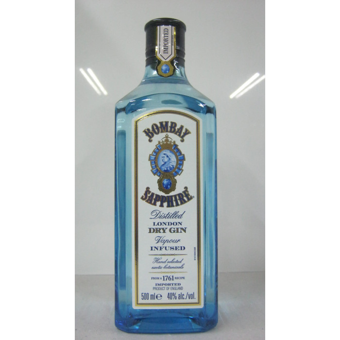 Gin 0.5L Bombay Sapphire London Dry