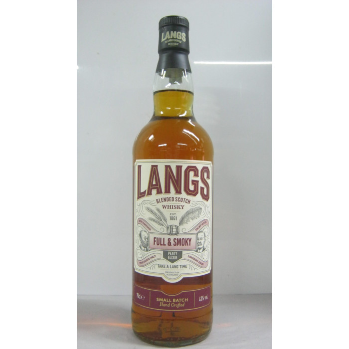 Langs 0.7L Full Smoky Scotch Whisky