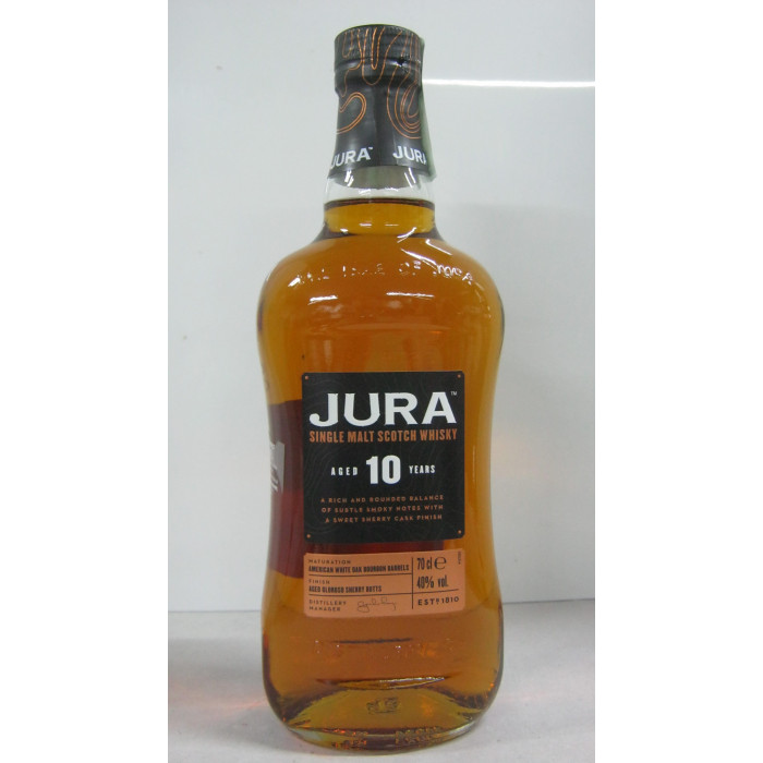 Jura Single Malt 0.7L 10Éves Scotch Whisky
