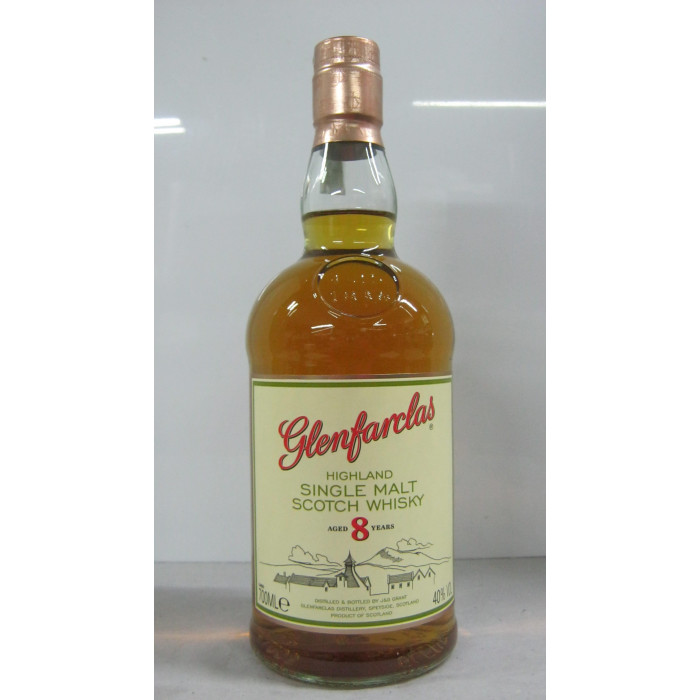 Glenfarclas 0.7L Single Malt Scotch 8Éves