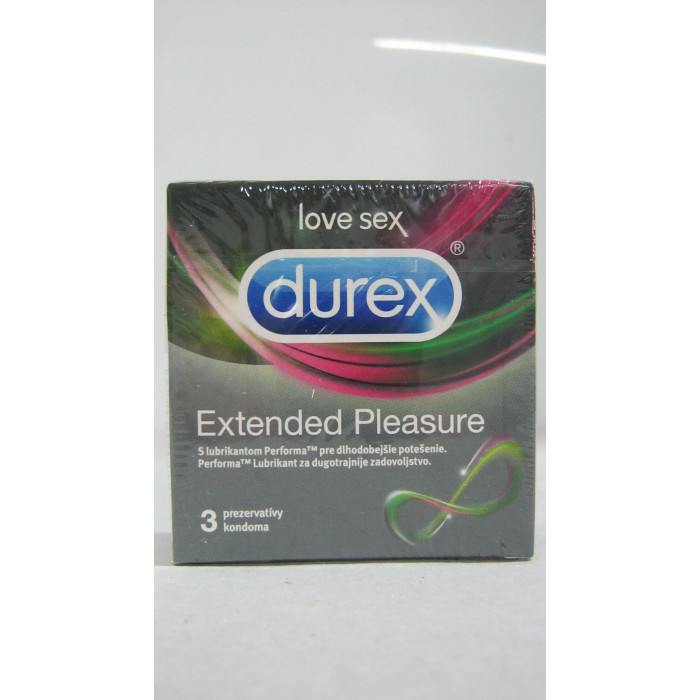 Durex 3Db Óvszer Extended Pleasure
