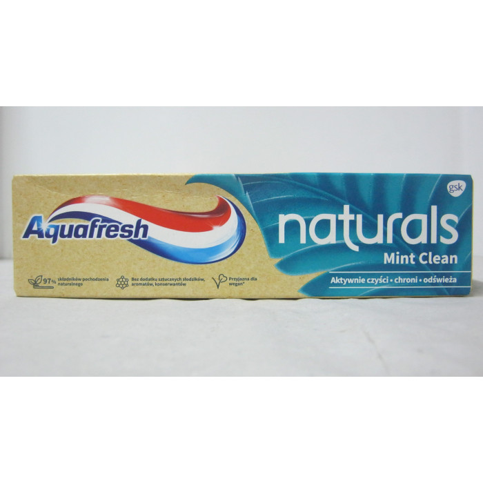 Aquafresh 75Ml Fogkrém Naturals Mint Clean