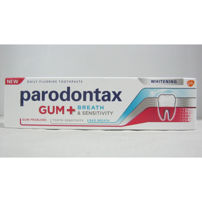 Paradontax 75Ml Fogkrém Gum Whitening Sensitiv