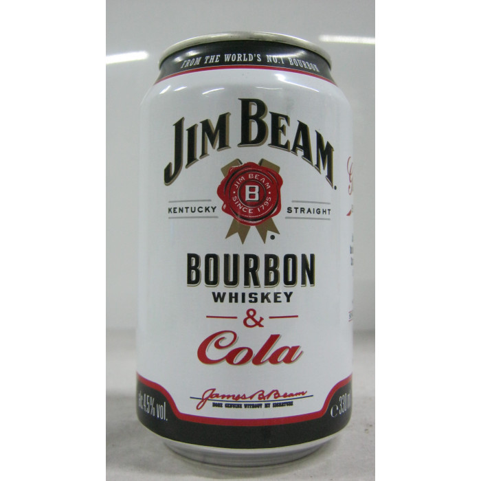 Jim Beam Cola 0.33L Doboz Whisky