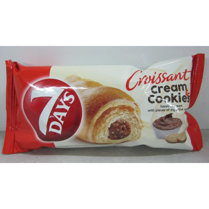 Croissant 60G Cream Cookies 7Days
