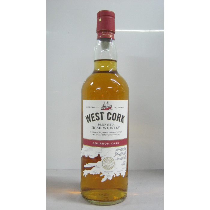 West Cork 0.7L Bourbon Irish Whiskey