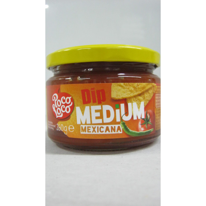 Salsa Szósz 260G Medium Mexicana Poco Loco