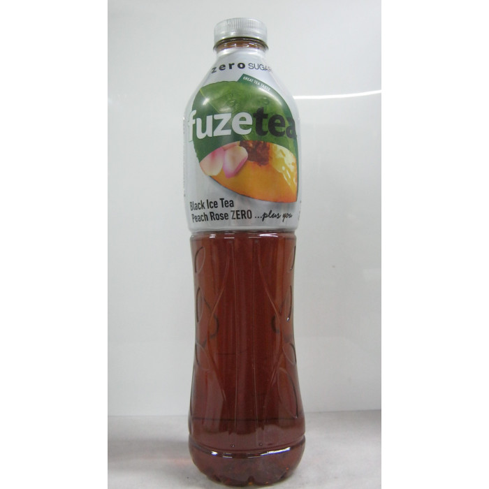 Fuze Tea 1.5L Black Őszibarack Rose Zero
