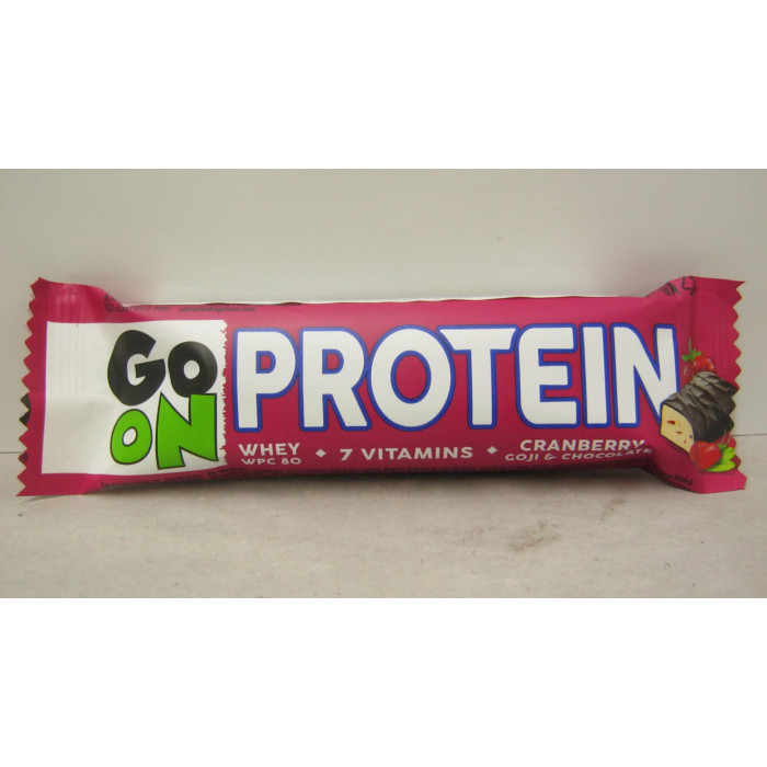 Protein Szelet 50G Cranberry Go On