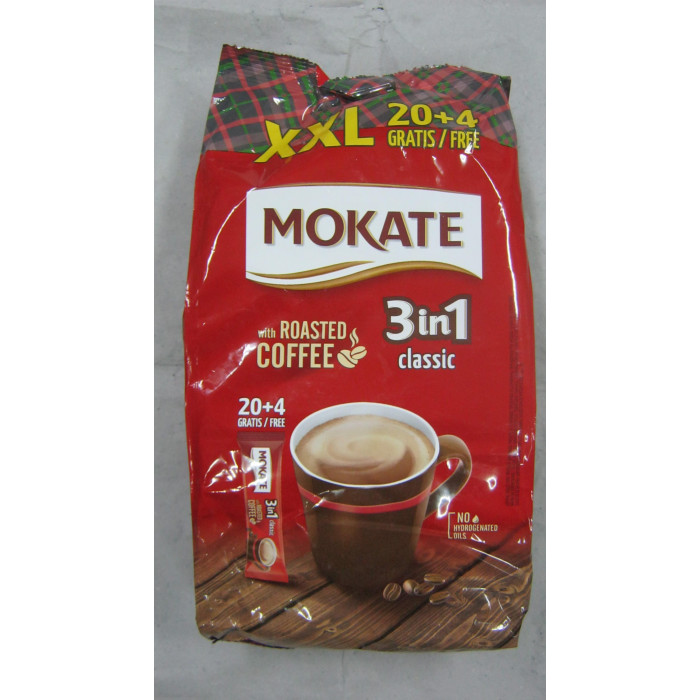 Mokate 408G Roasted Coffee Classic 3In1 24Db