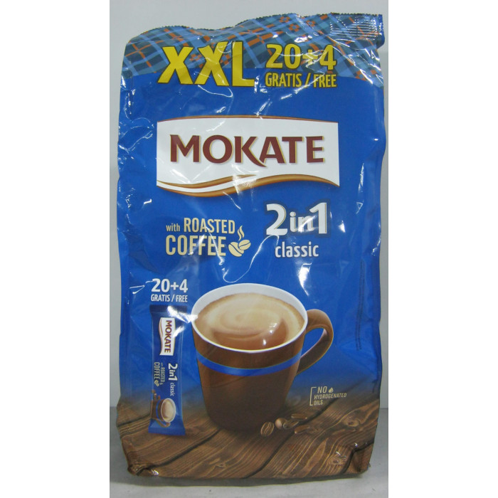 Mokate 336G Roasted Coffee Classic 2In1 24Db