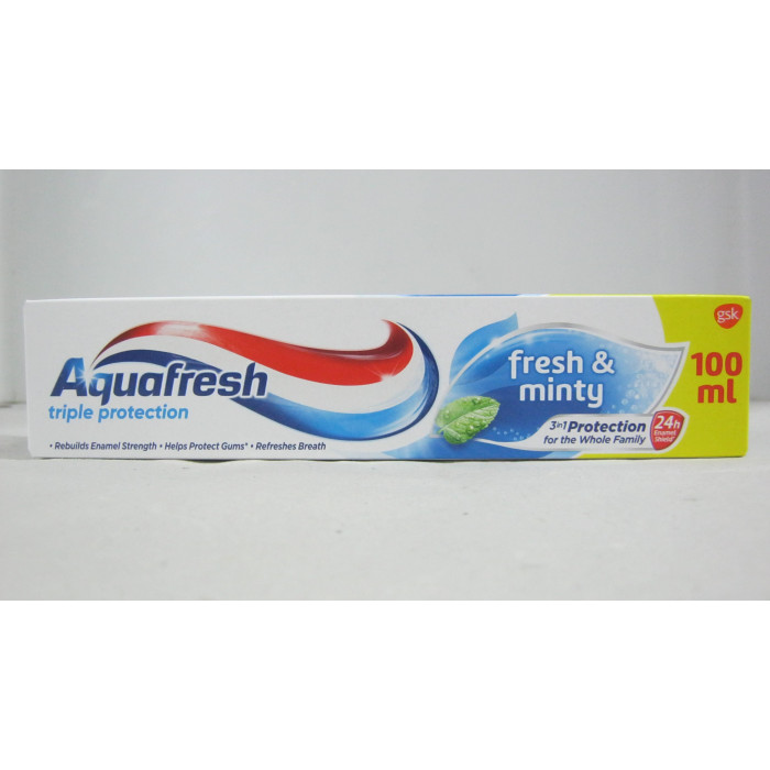 Aquafresh 100Ml Fogkrém Fresh Minty Triple