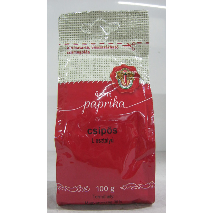 Fűszerpaprika Csípős 100G Ioszt.szepa