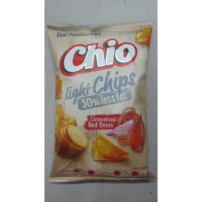 Chio Chips 55G-30% Só Light Vöröshagymás
