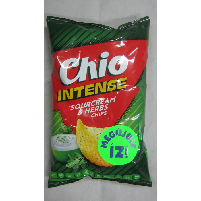 Chio Chips 55G Tejfölös Zöldfűszeres Intense