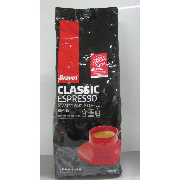 Bravos Classic 1Kg Espresso Szemes Kávé