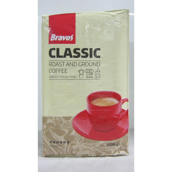 Bravos Classic 1Kg Őrölt Kávé
