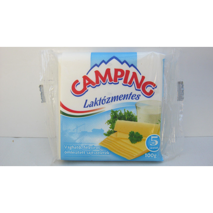 Camping Sajt 100G Lapka Laktózmentes