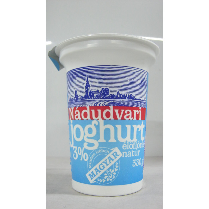 Joghurt 330G Natúr Nádudvari