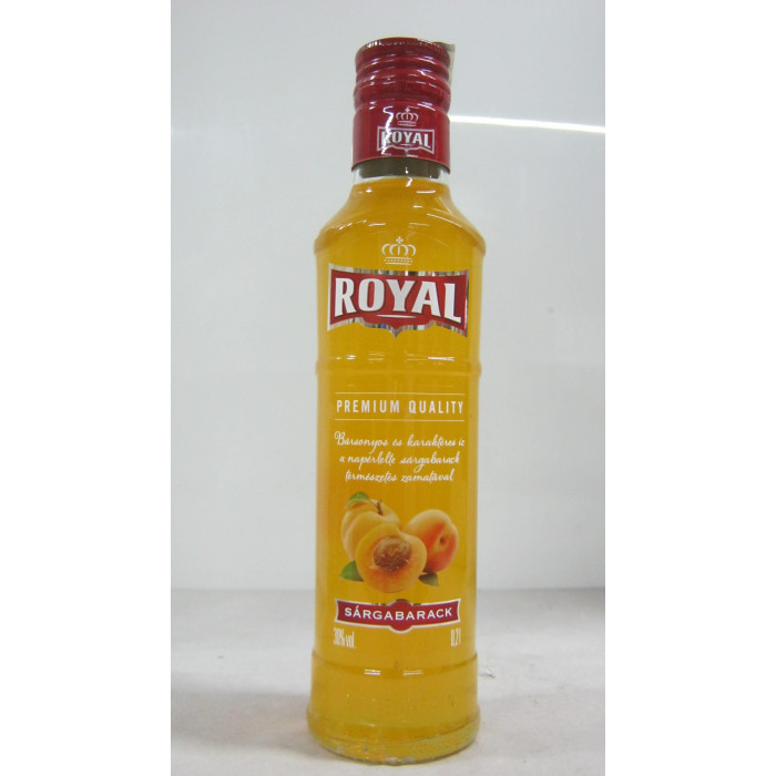 Royal Vodka 0.2L Sárgabarack
