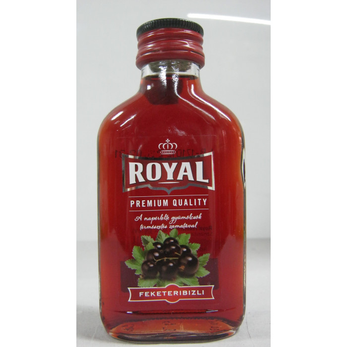 Royal Vodka 0.1L Feketeribizli
