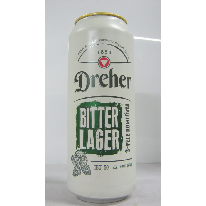 Dreher 0.5L Bitter Lager Dob.sör