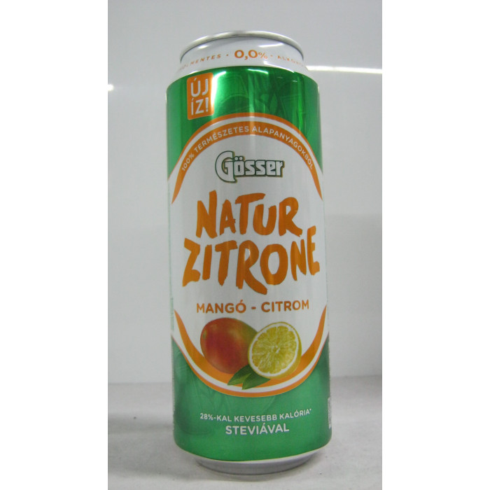 Gösser N.z.0.5L 0% Mangó-Citrom Dob.sör