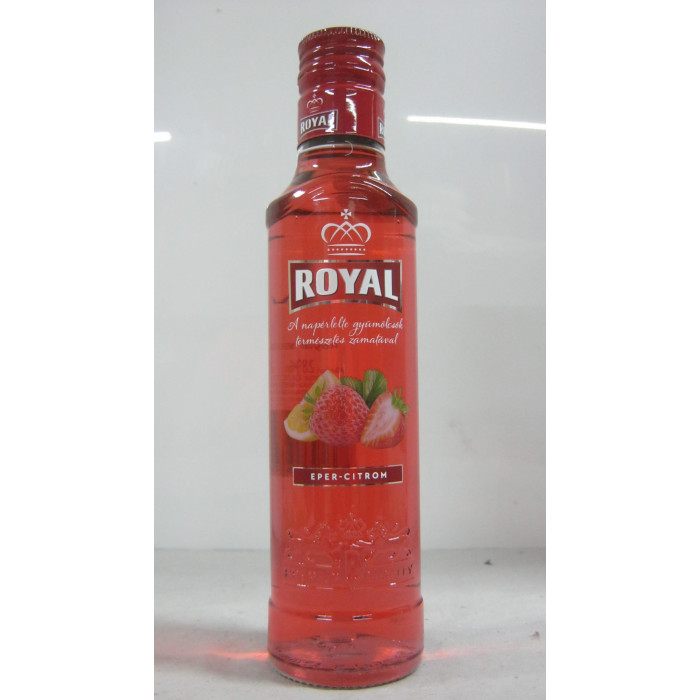Royal Vodka 0.2L Eper-Citrom