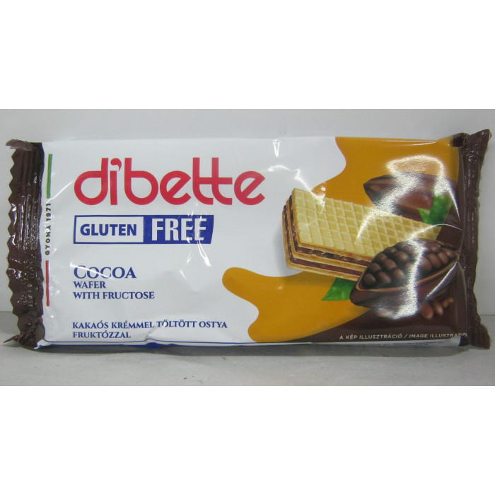 Diabette 50G Kakaós Ostya Gluténmentes Diabeti