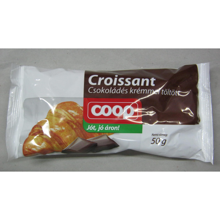 Croissant 50G Kakaós Coop