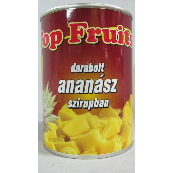 Ananász Darabolt 565G Top Fruit