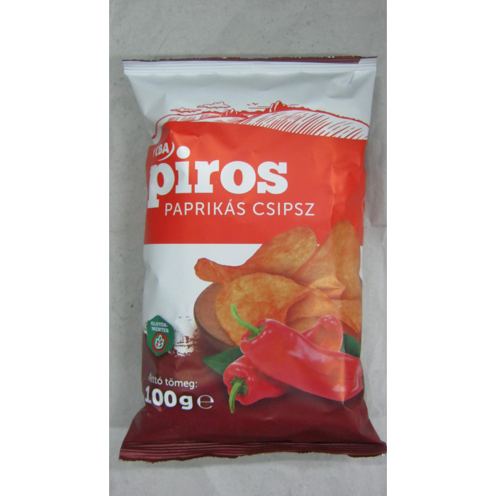 Chips 100G Paprikás Piros