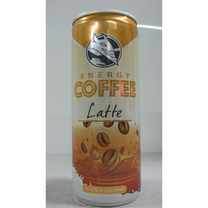 Coffee 250Ml Latte Energy Hell