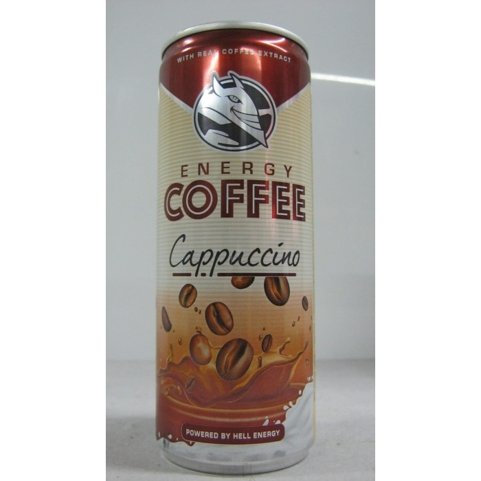 Coffee 250Ml Cappuccino Energy Hell