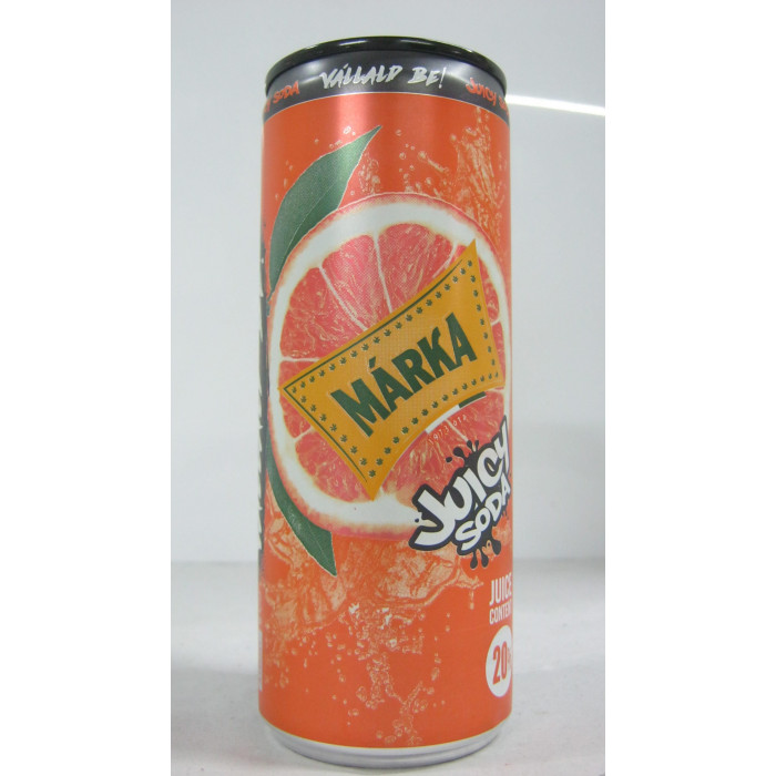 Márka 0.25L Juicy Soda Narancs