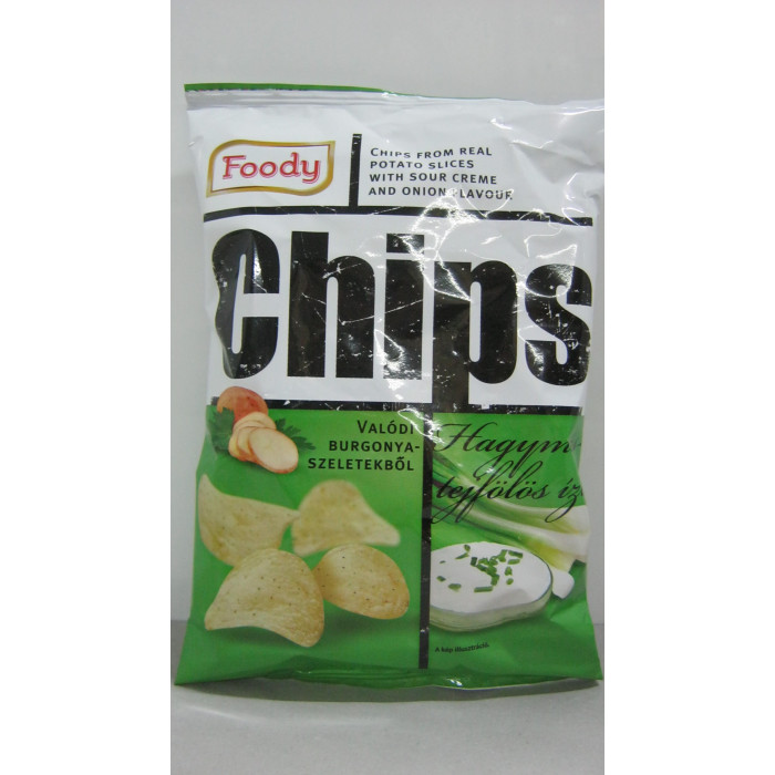 Chips 40G Hagymás Tejfölös Foody