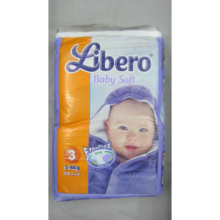Libero 3 5-8Kg 68Db Midi Baby Soft