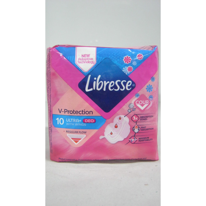 Libresse 10Db Normál Invisible Deo Fresh
