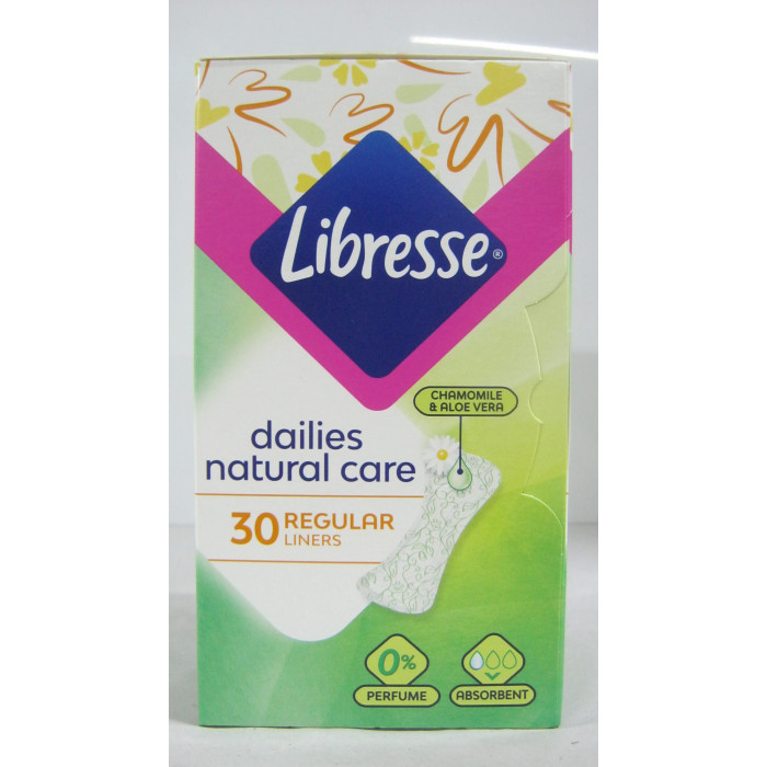 Libresse 30Db Dailies Regular Natural Care