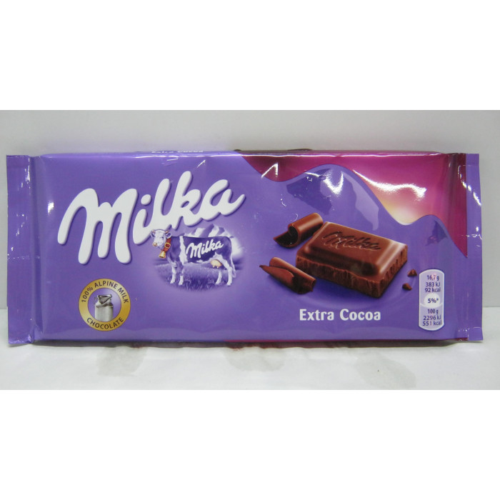 Milka 100G Extra Cocoa